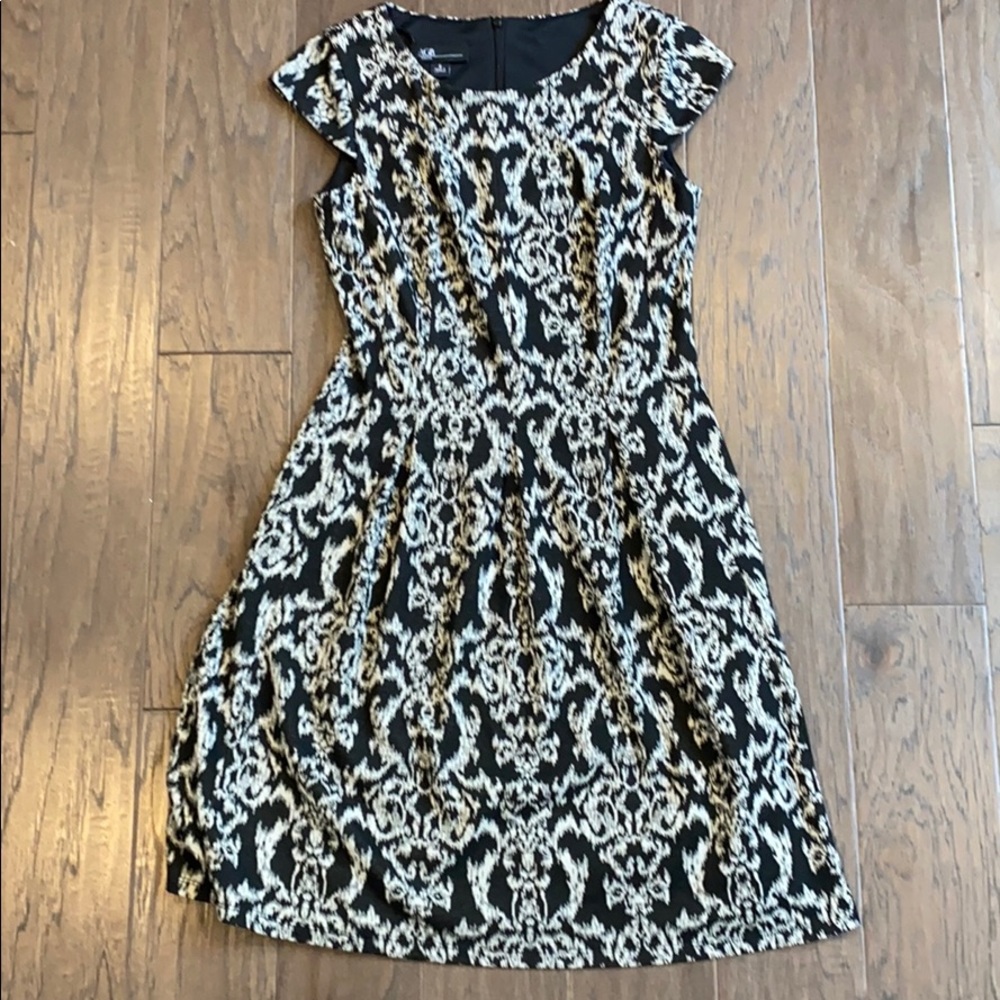 Ikat print dress